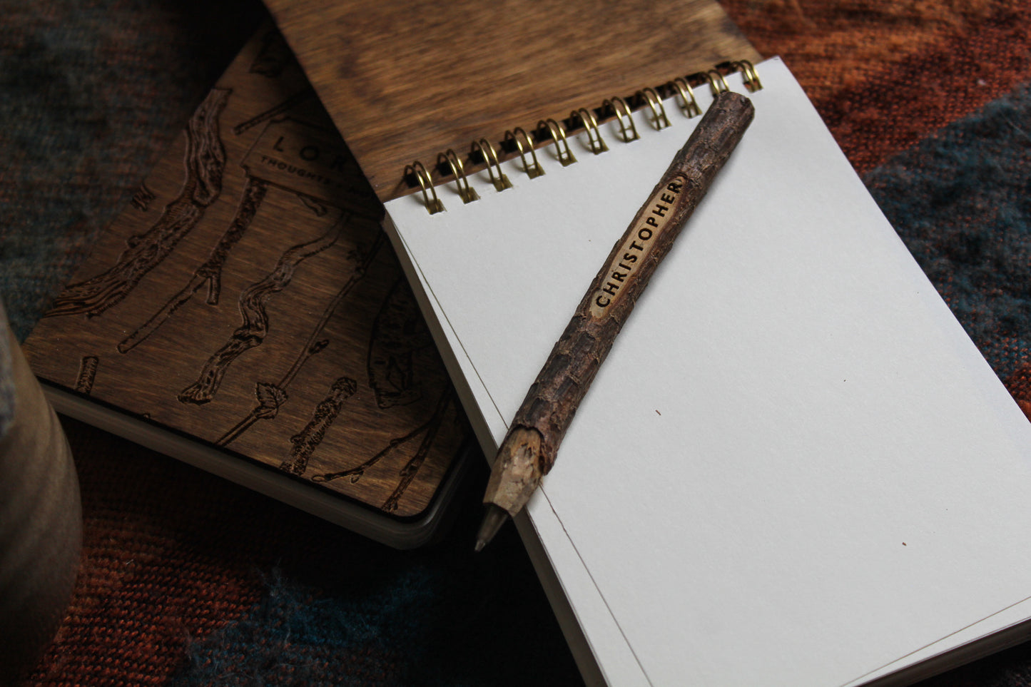 Personalised Twig Notebook image 1