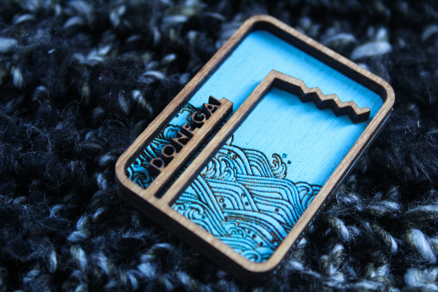 The Wild Atlantic (Donegal) Magnet image 2