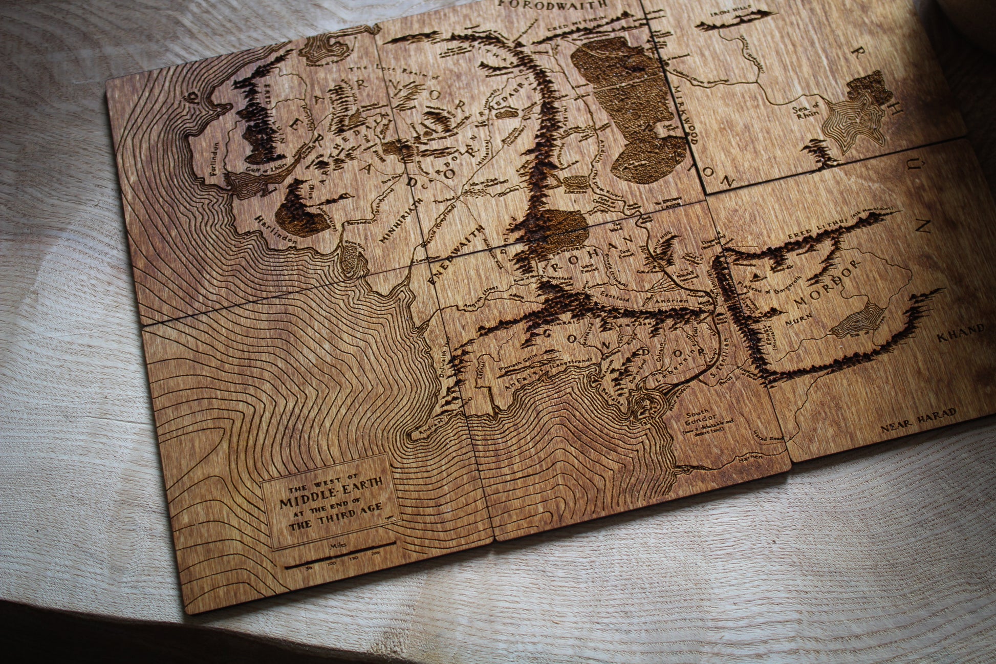 Middle-Earth Map Coasters image 12