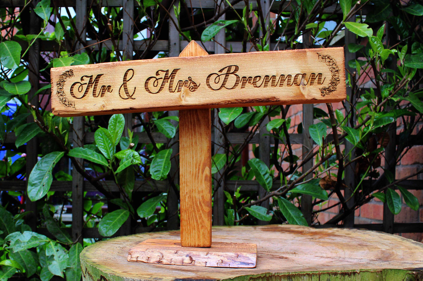 Floral Sweetheart Sign image 2