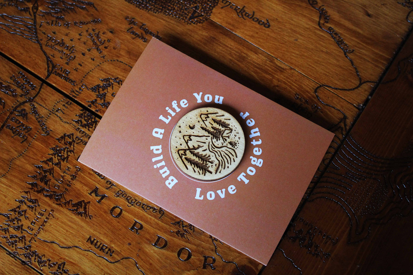 Build A Life You Love Together Card and Magnet image 2