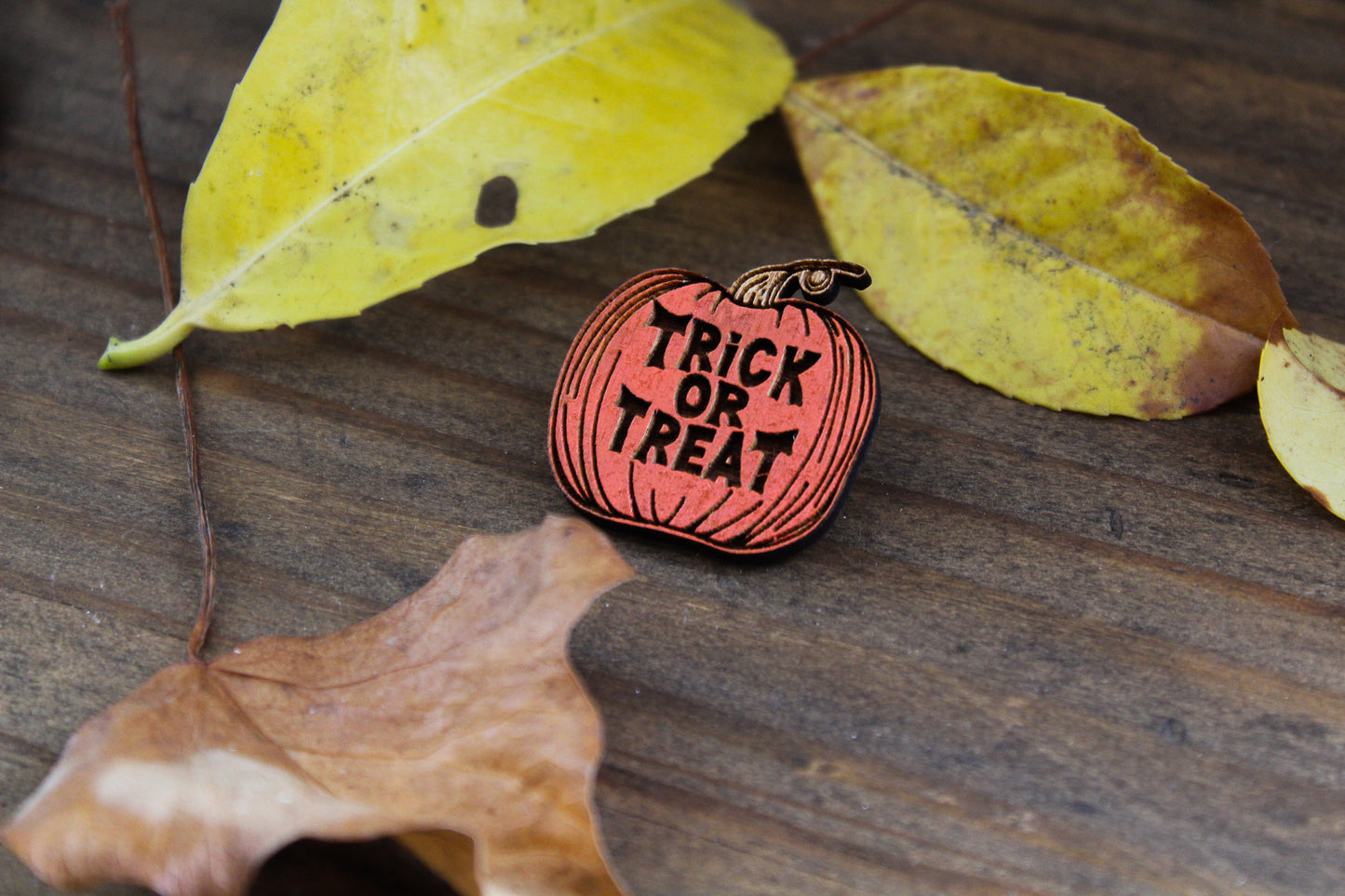 Trick or Treat Pumpkin Pin image 5