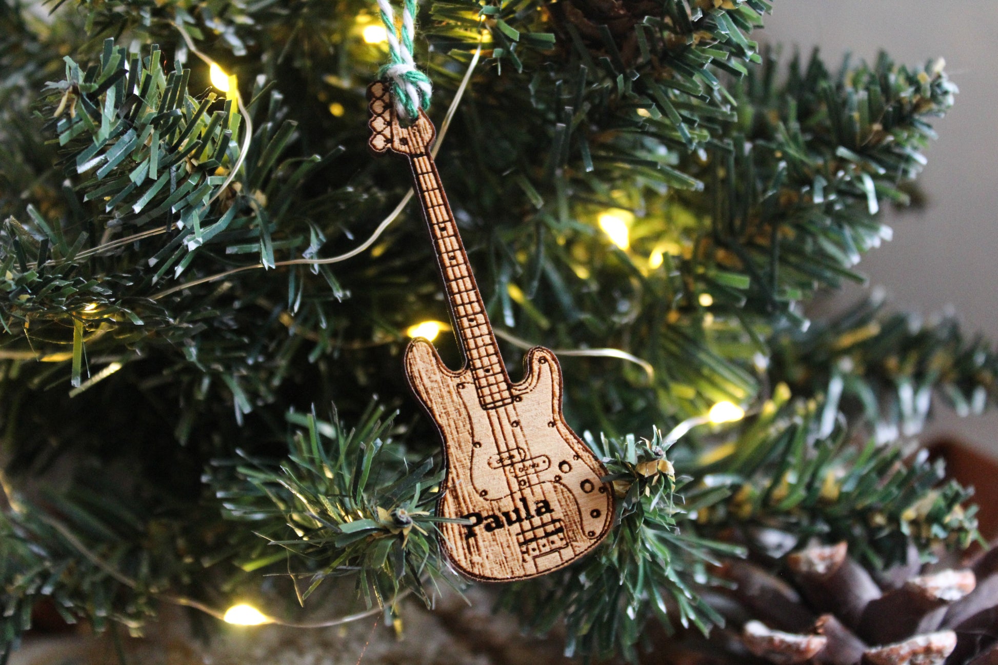 Bass Guitar Bauble image 0