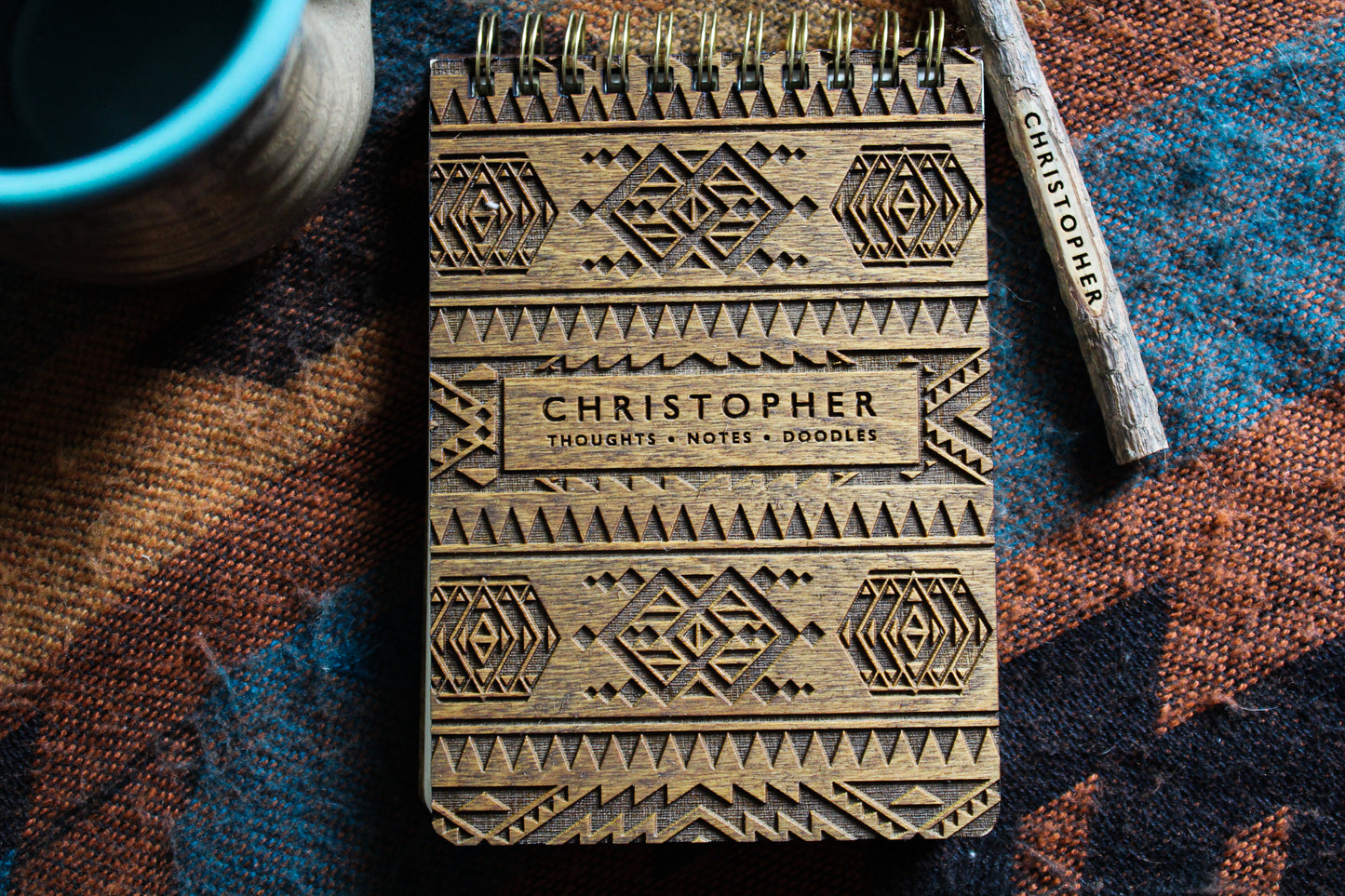 Personalised Aztec Notebook image 0