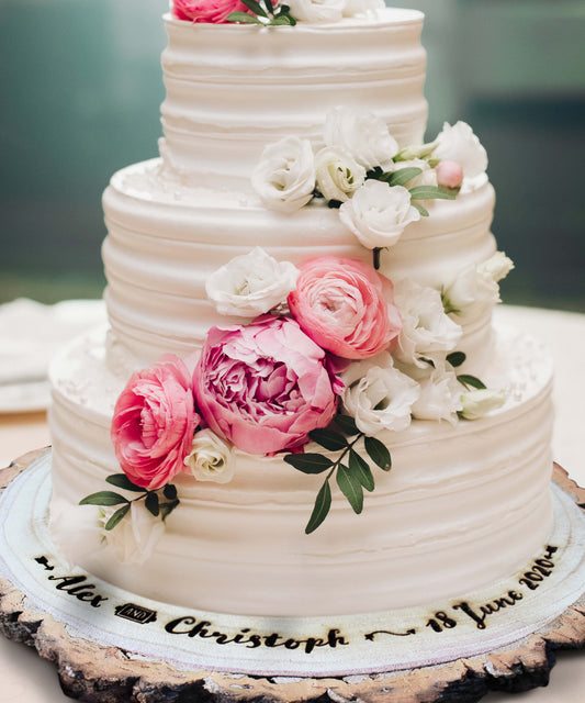 Arrow Log Slice Cake Display image 0