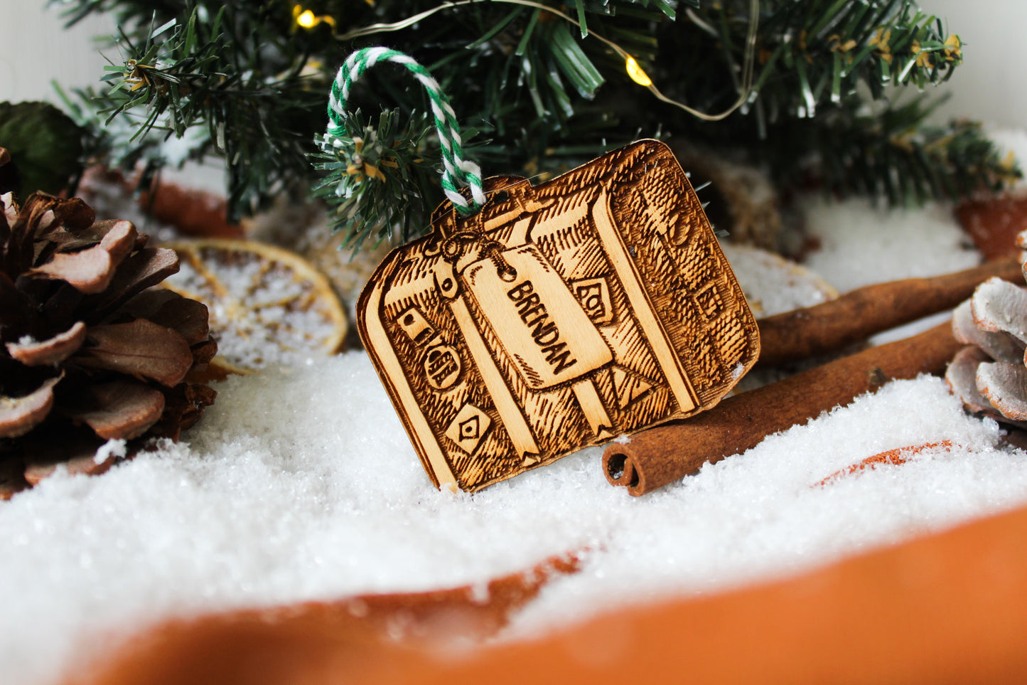 Travel Suitcase Bauble image 1