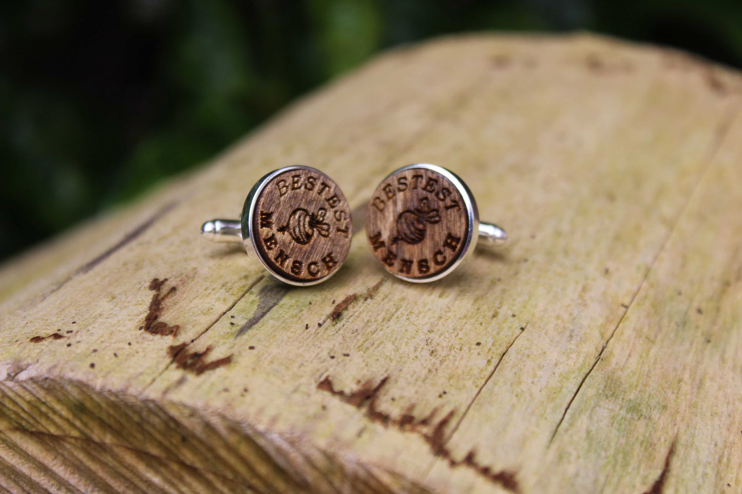 Bestest Mensch Cufflinks image 1