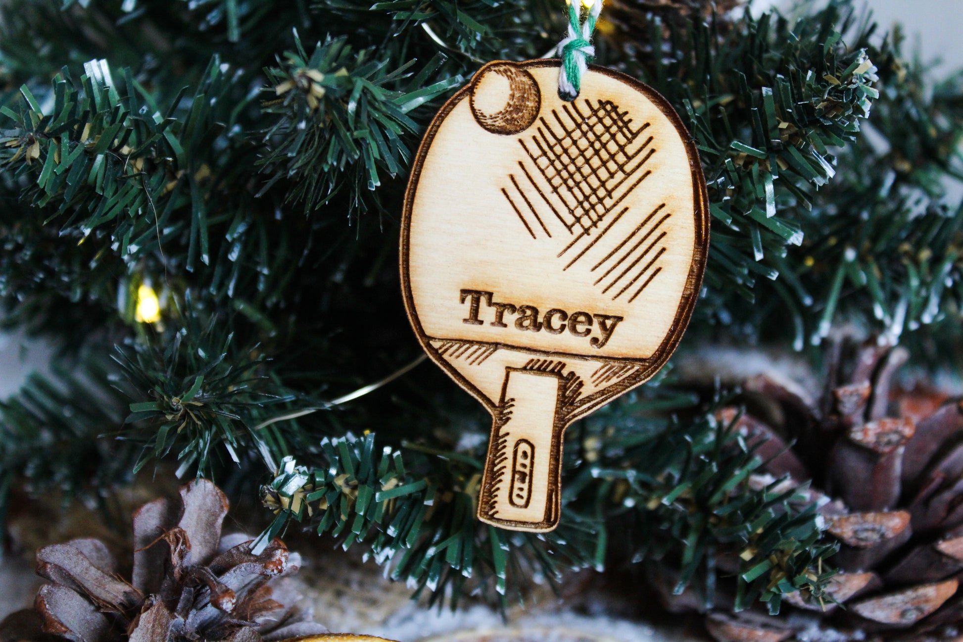 Table Tennis Bauble image 2