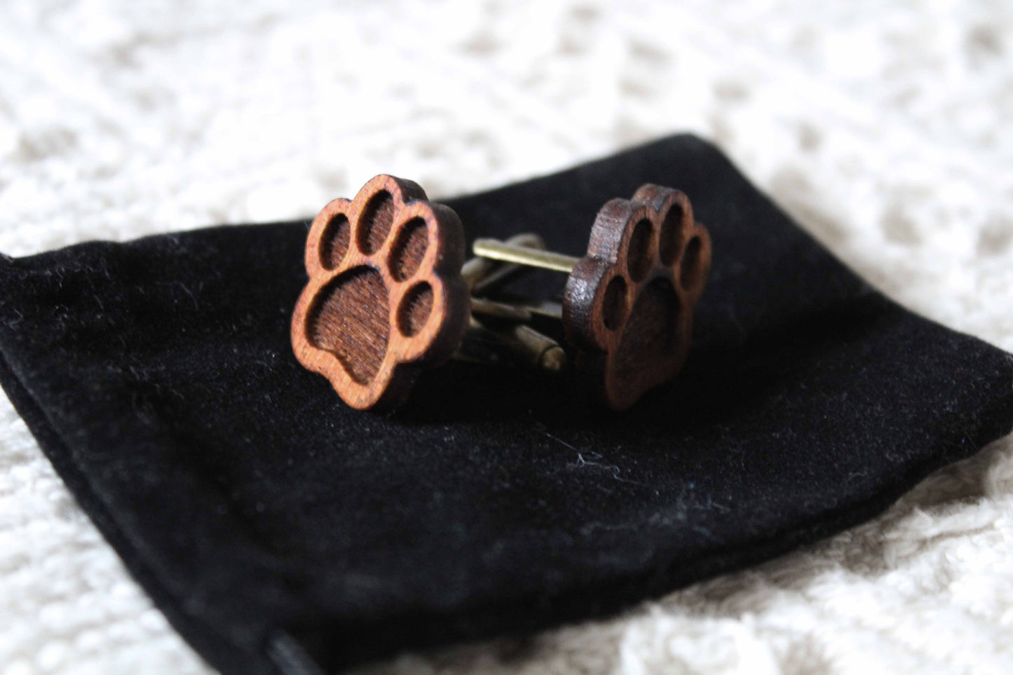 Paw Print Cufflinks image 3