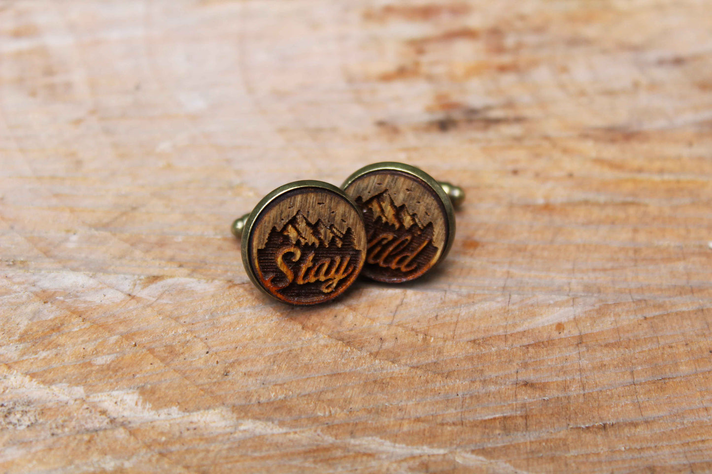Stay Wild Cufflinks image 2