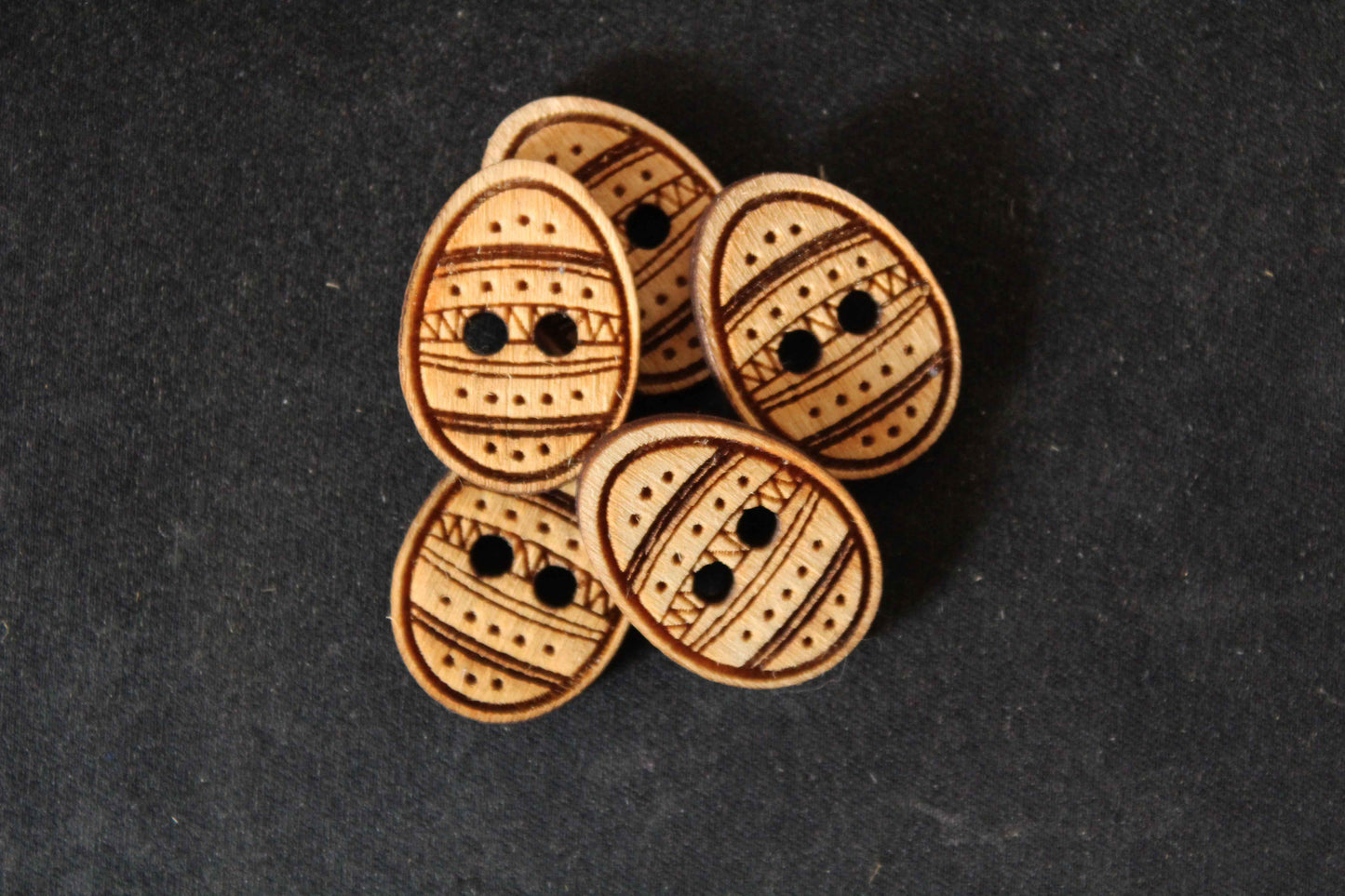 Easter Egg Wooden Buttons image 4
