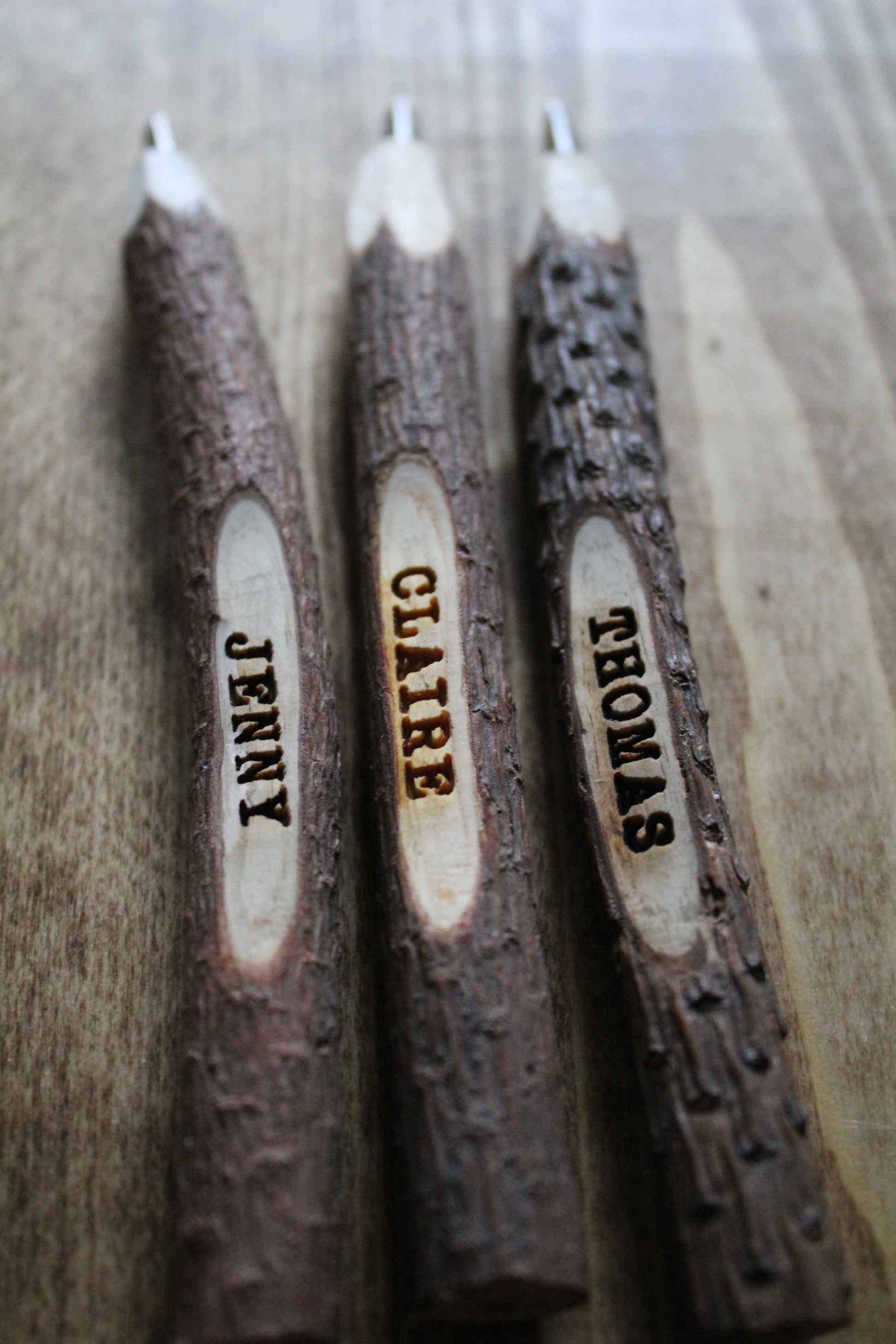Rustic Personalised Pens (Set of 10) image 4