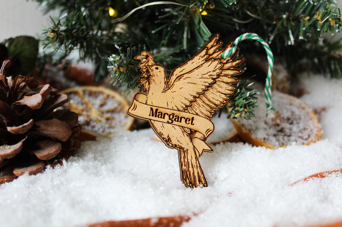 Peace Dove Bauble image 1