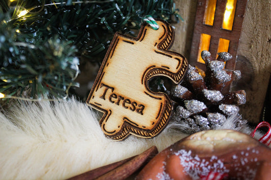 Jigsaw Piece Bauble image 0