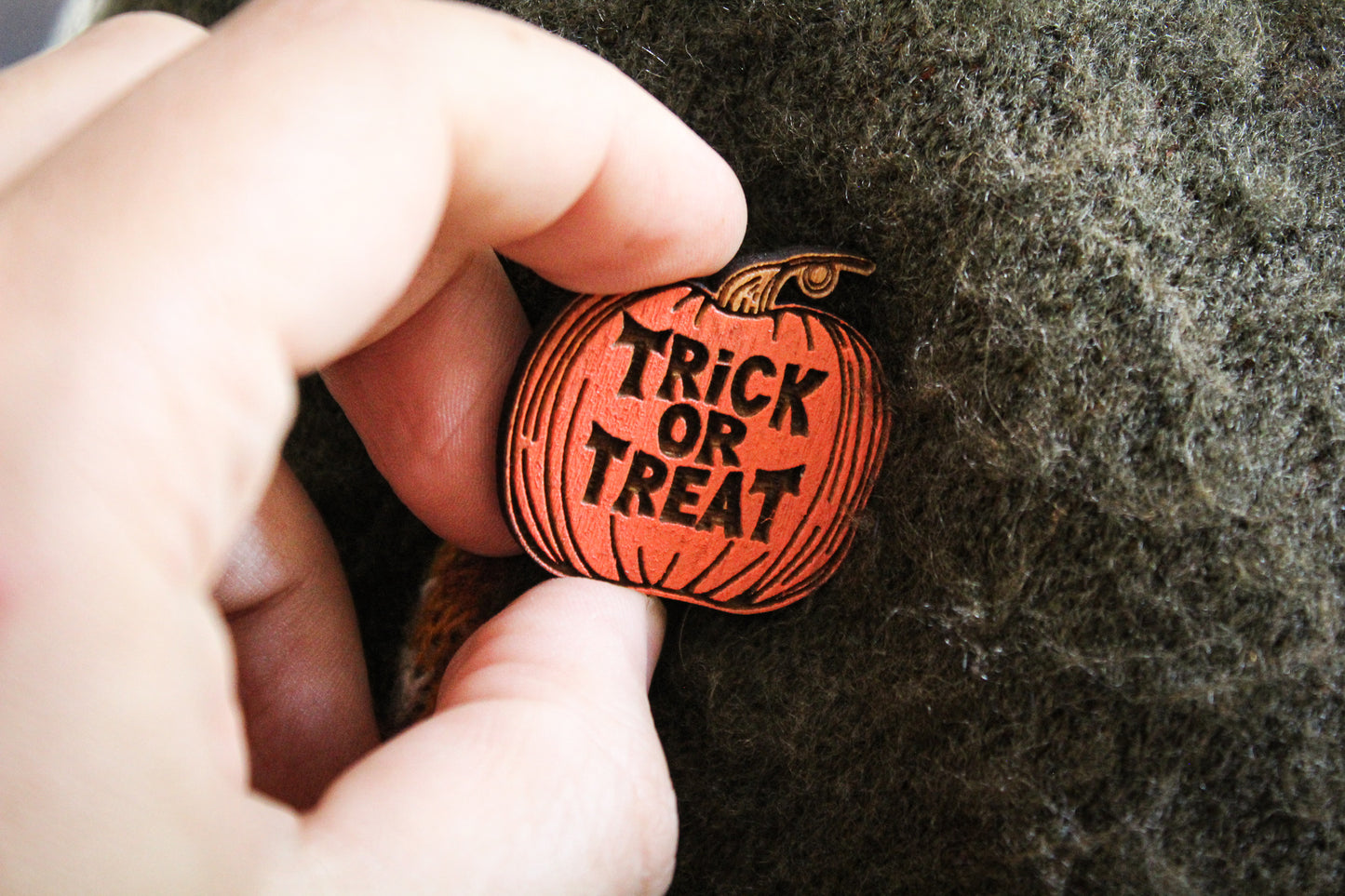 Trick or Treat Pumpkin Pin image 1