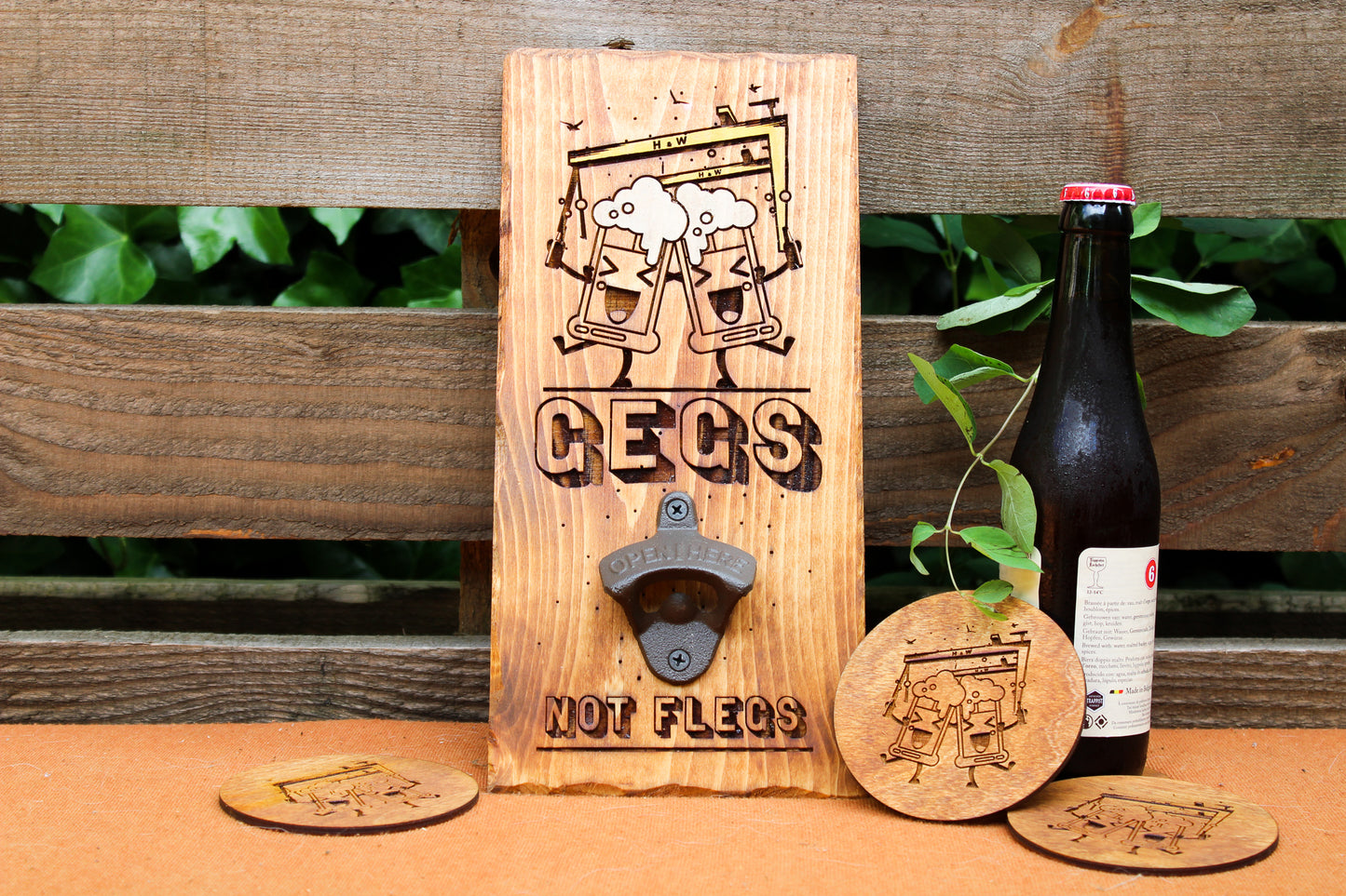 'Gegs Not Flegs' Bottle Opener image 10
