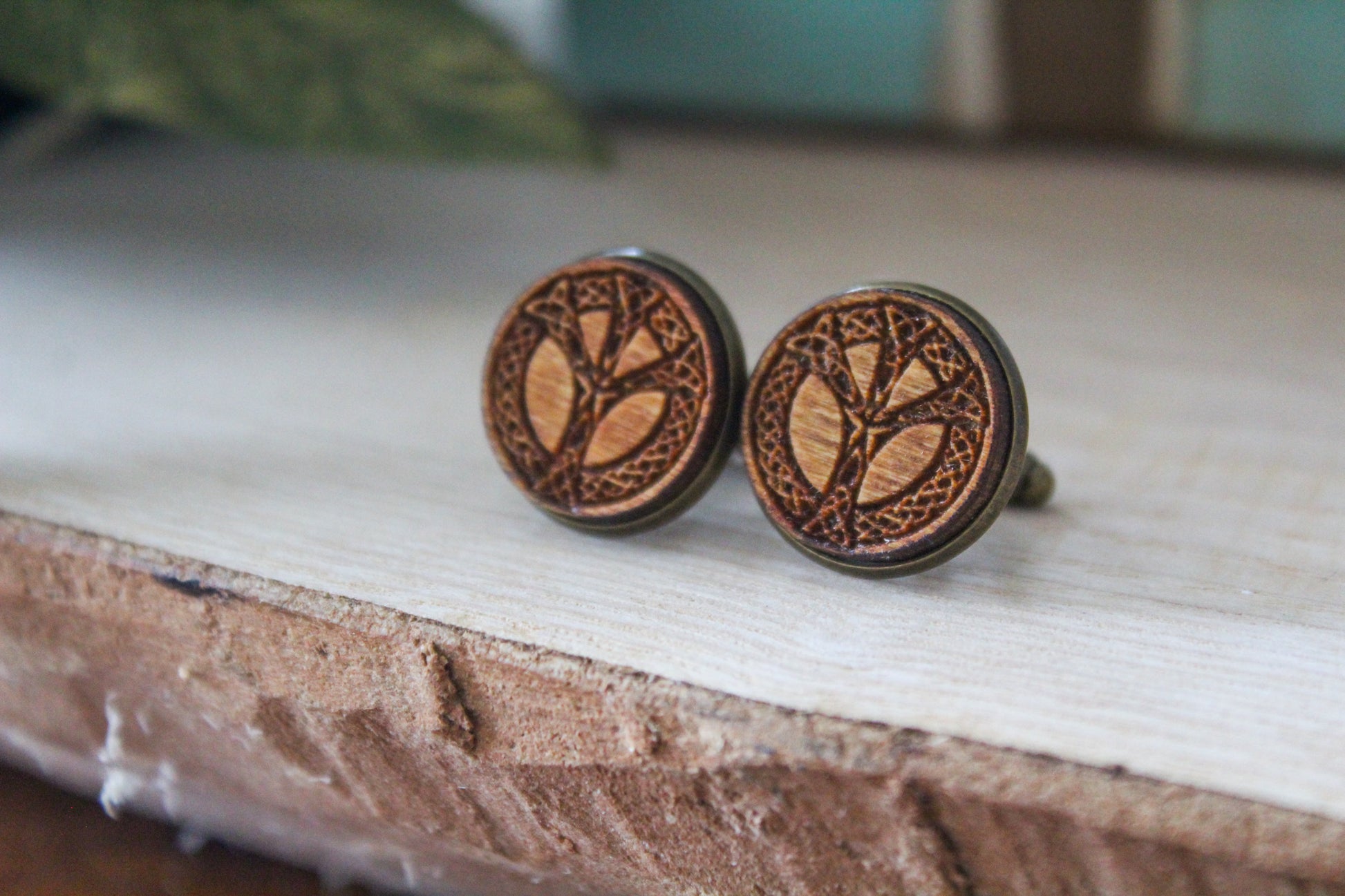Celtic Peace Symbol Cufflinks image 0