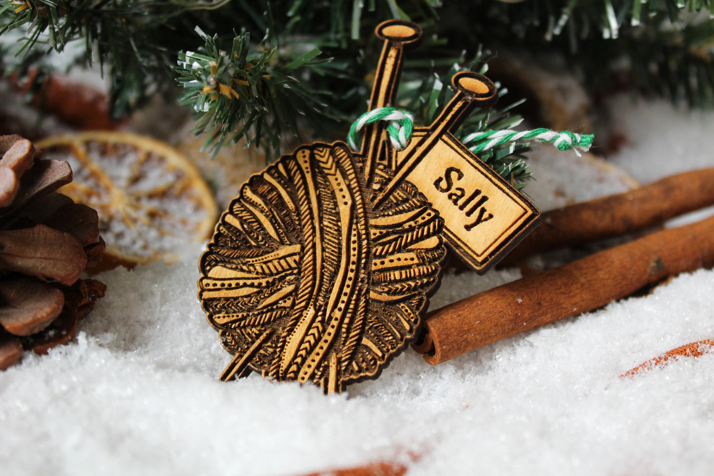 Knitting Bauble image 0