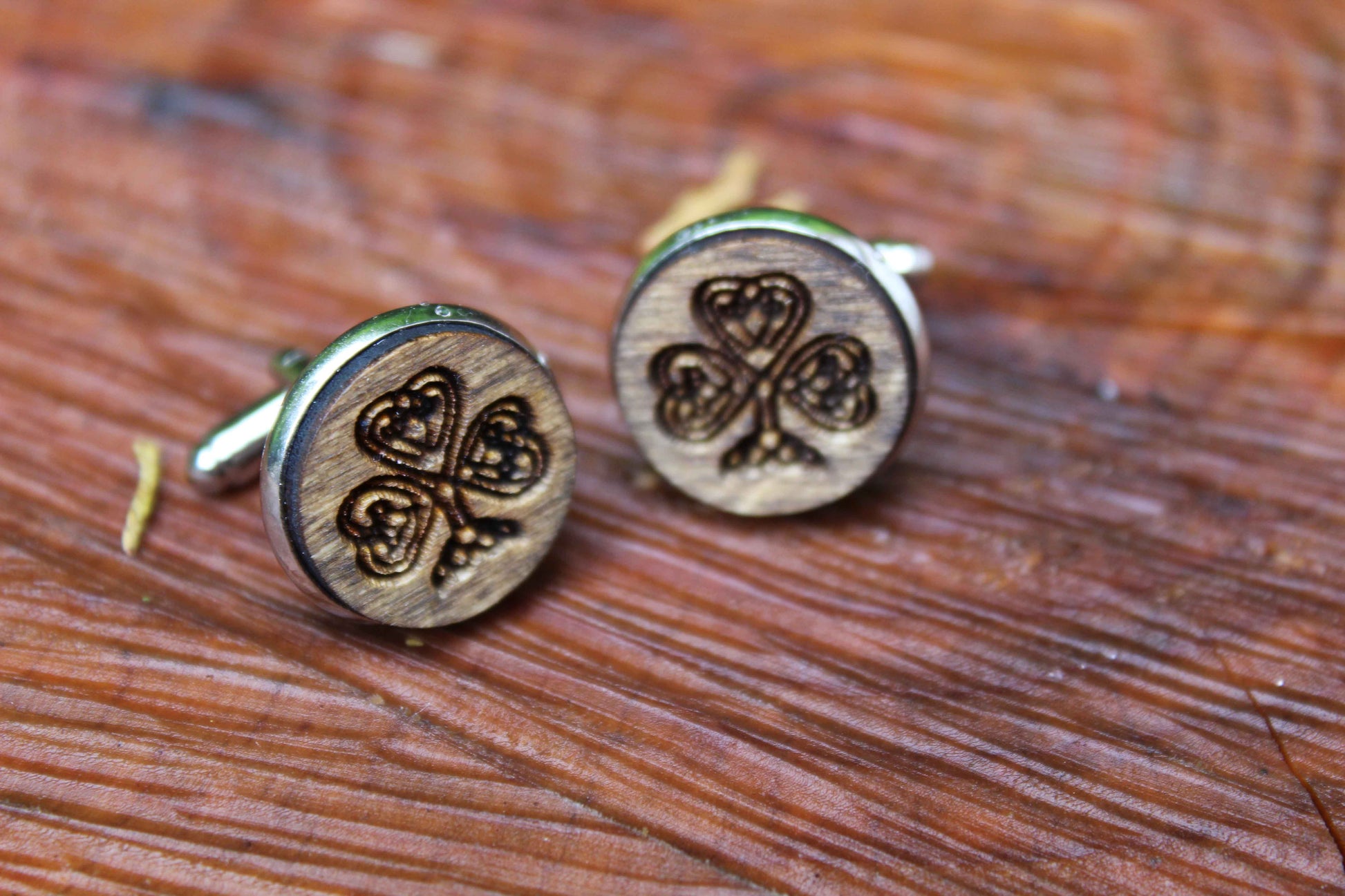 Shamrock Cufflinks image 3