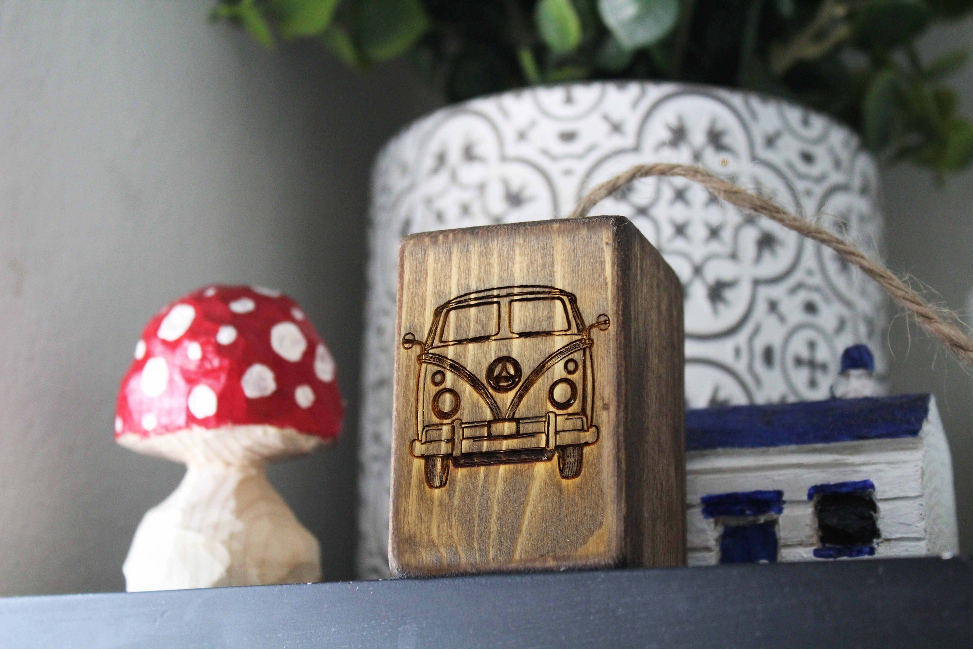 Retro Campervan Light Pull image 2