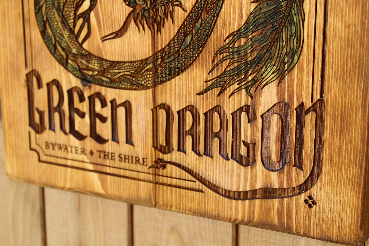 The Green Dragon Panel Art image 1