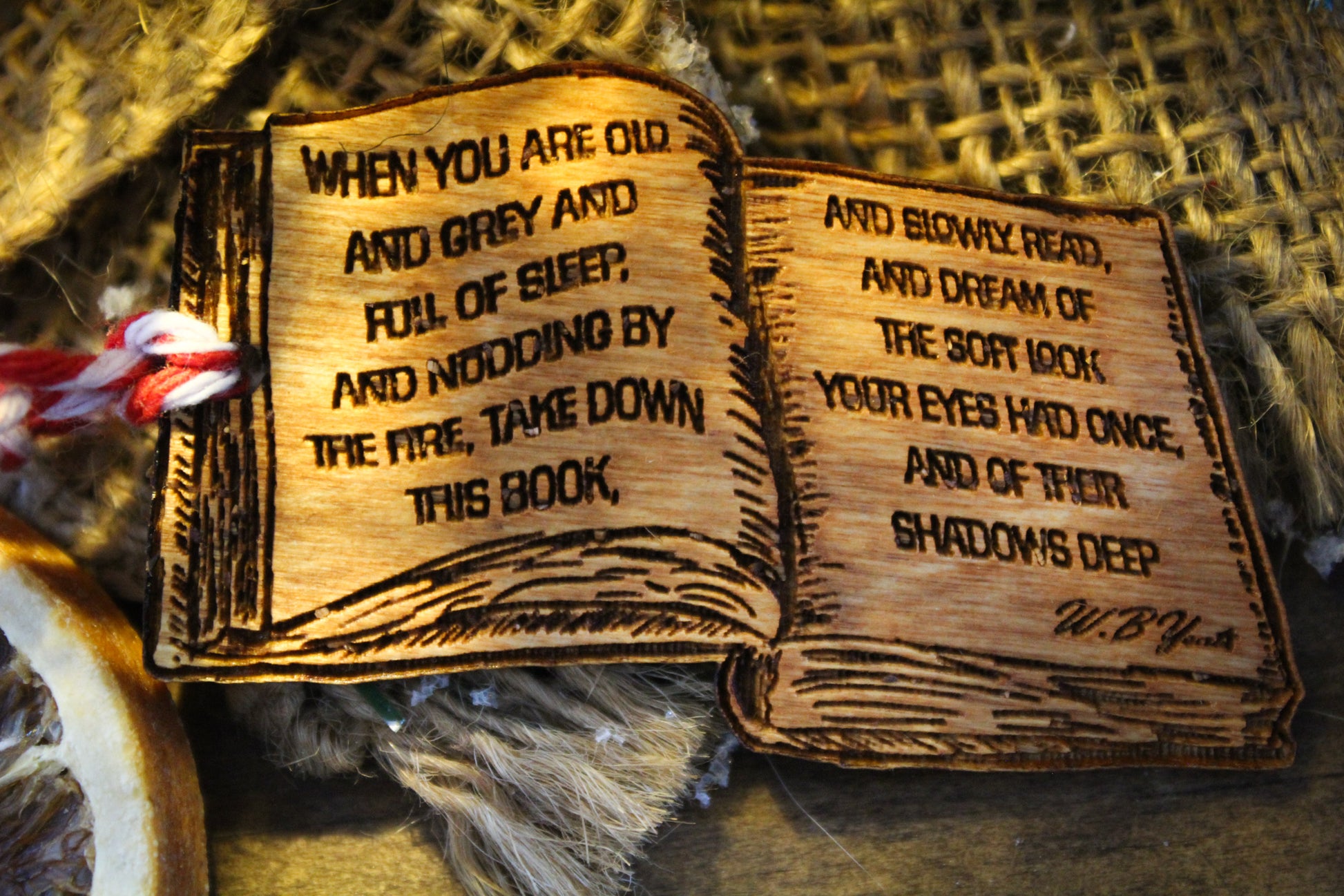 W.B. Yeats Bauble image 5