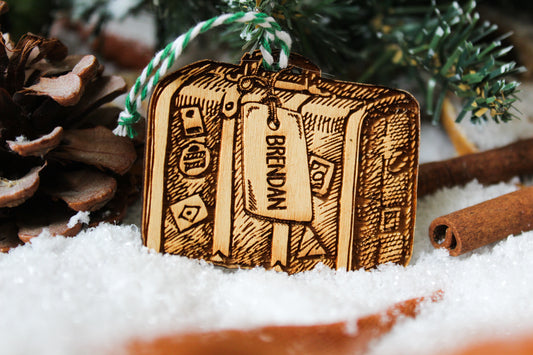 Travel Suitcase Bauble image 0