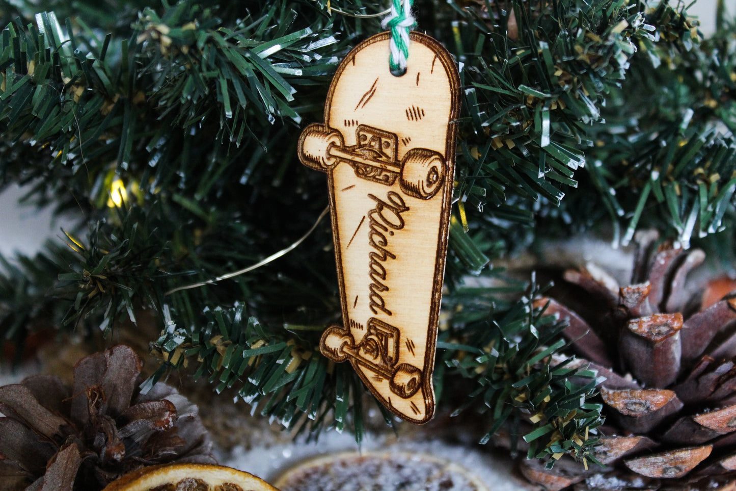 Skateboard Bauble image 2