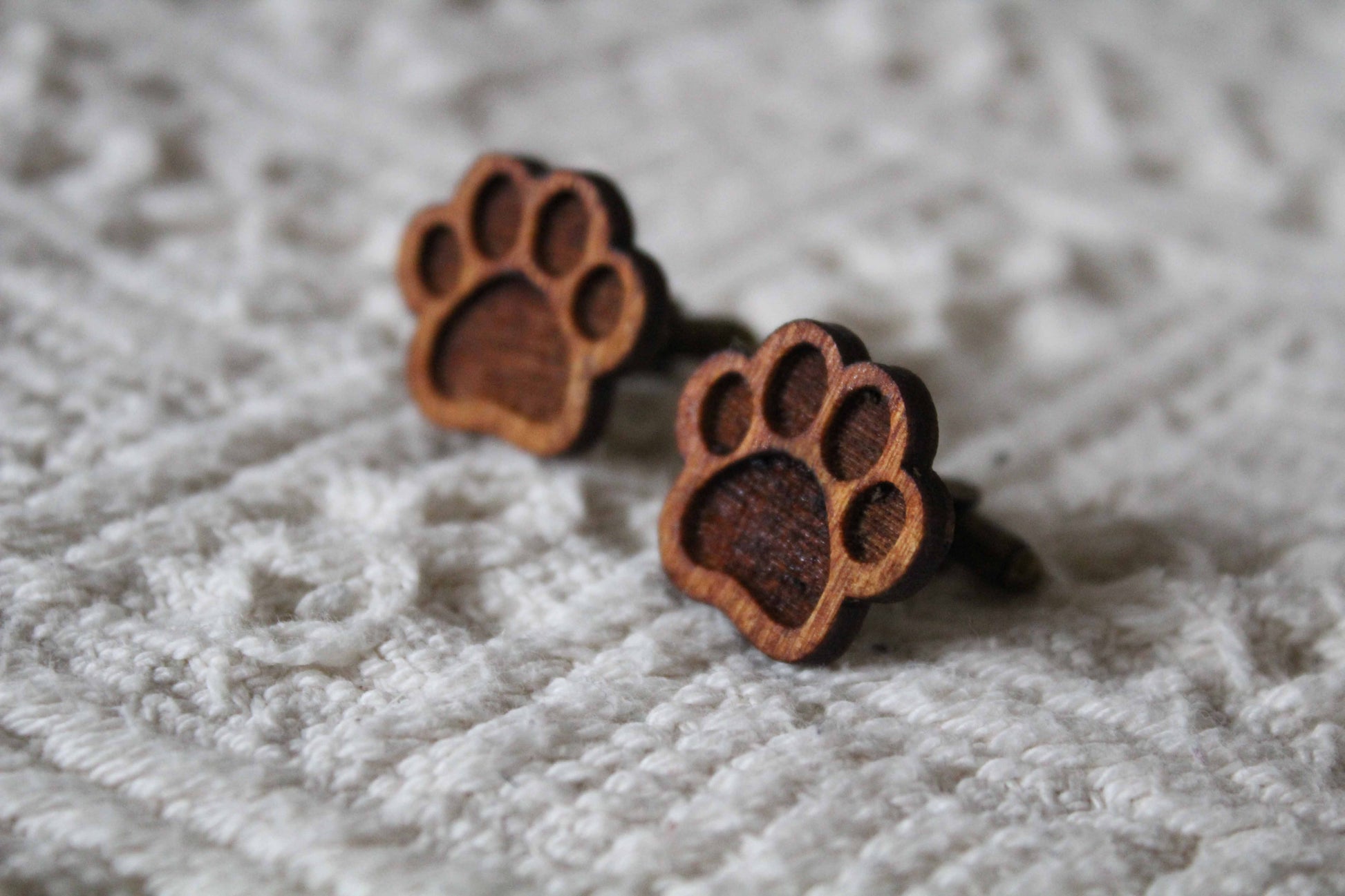 Paw Print Cufflinks image 2