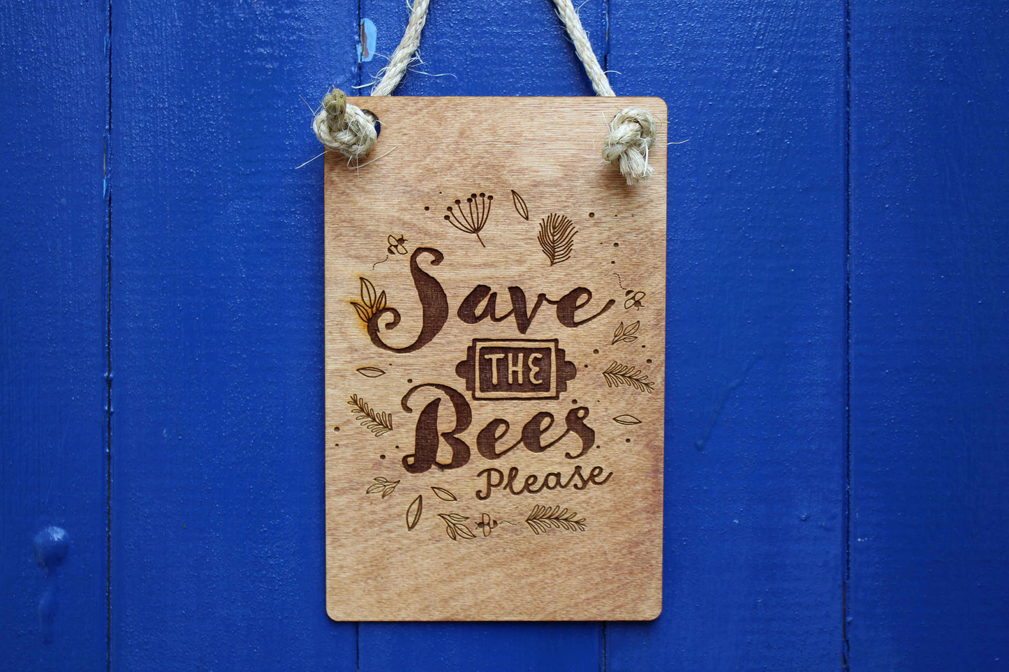 Save The Bees Sign image 2