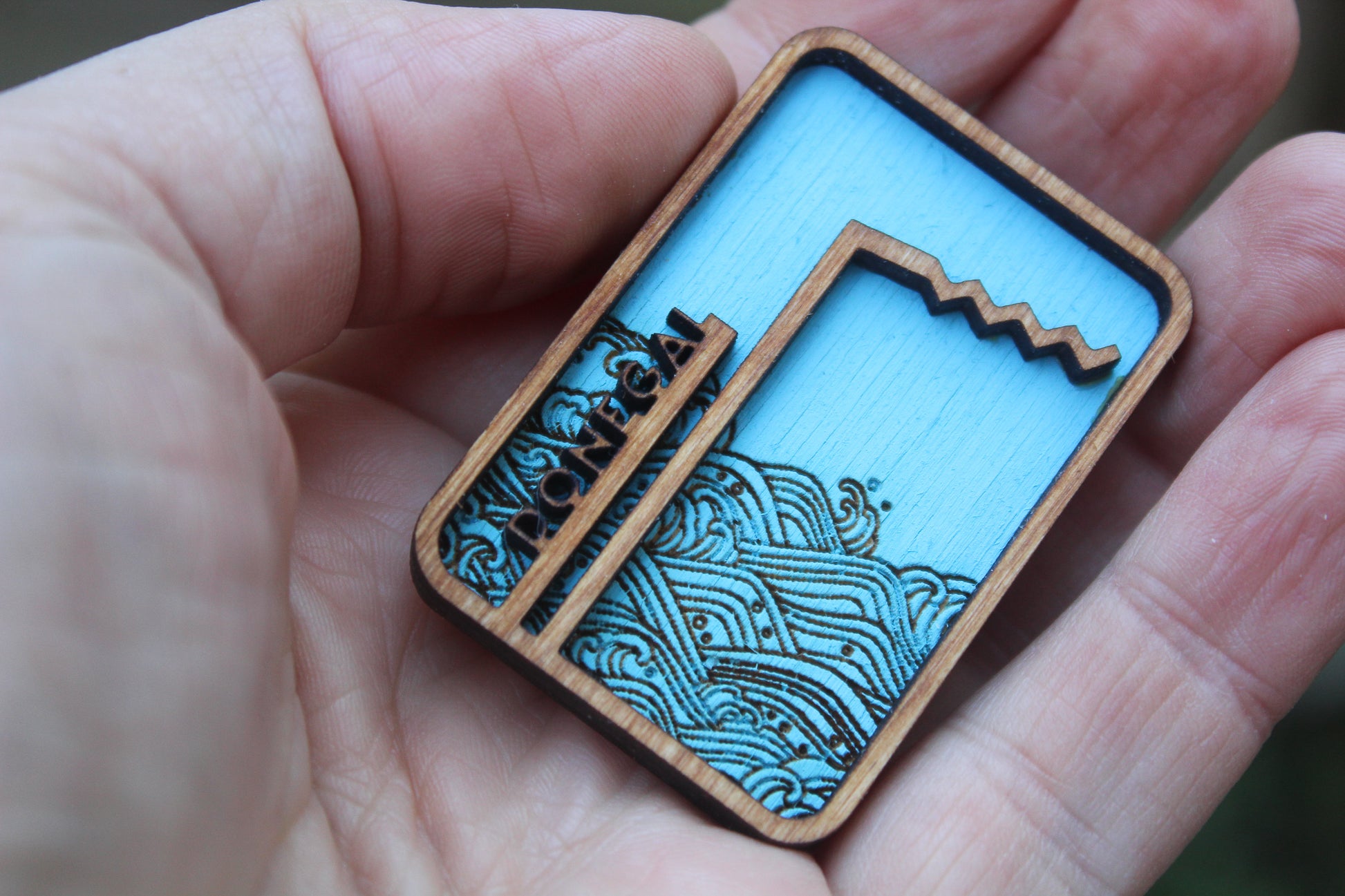 The Wild Atlantic (Donegal) Magnet image 0