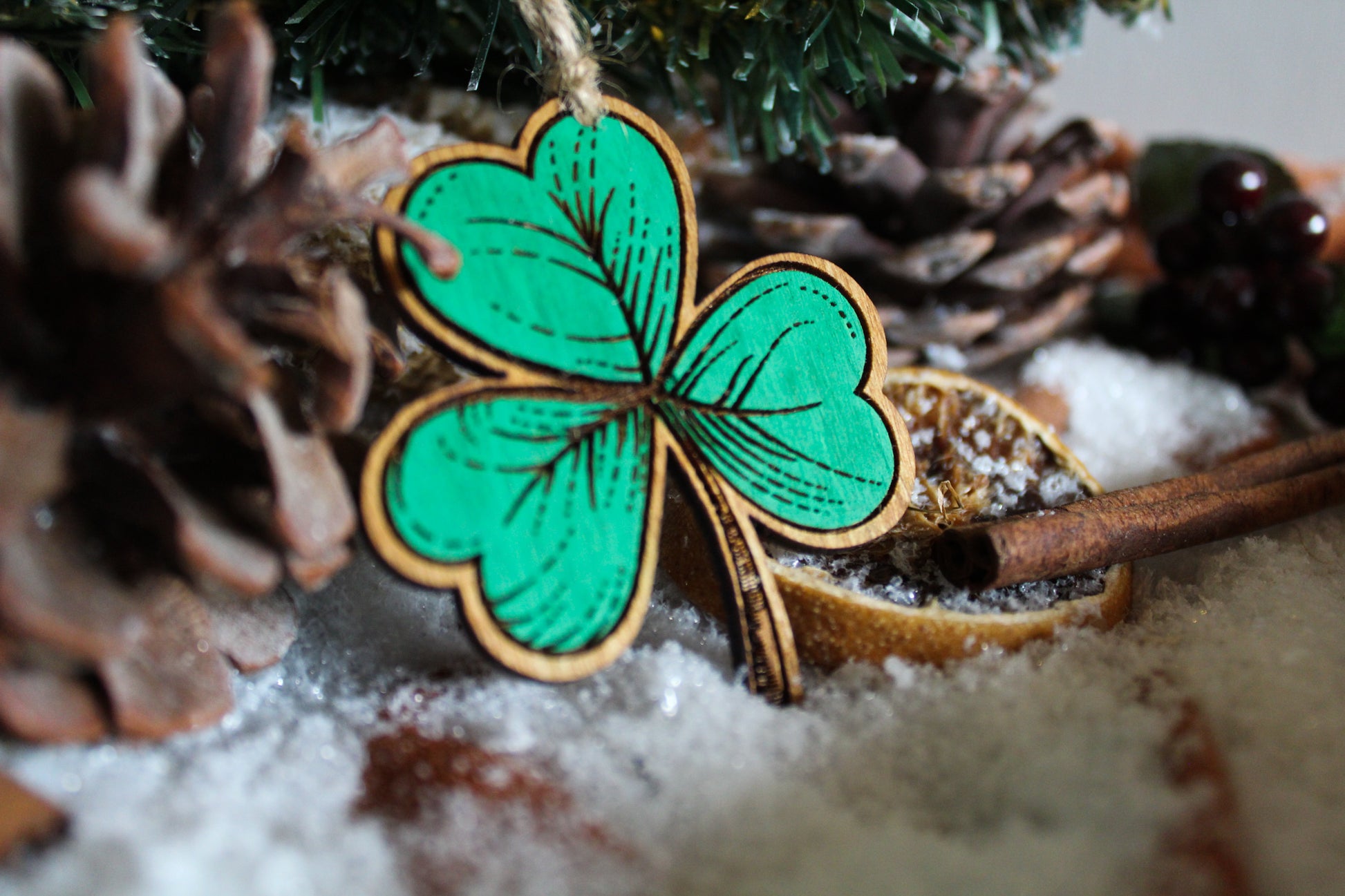 Shamrock Bauble image 2