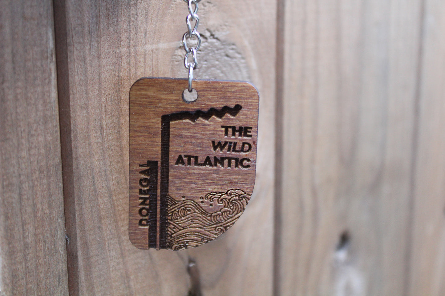 The Wild Atlantic (Donegal) Keyring image 3
