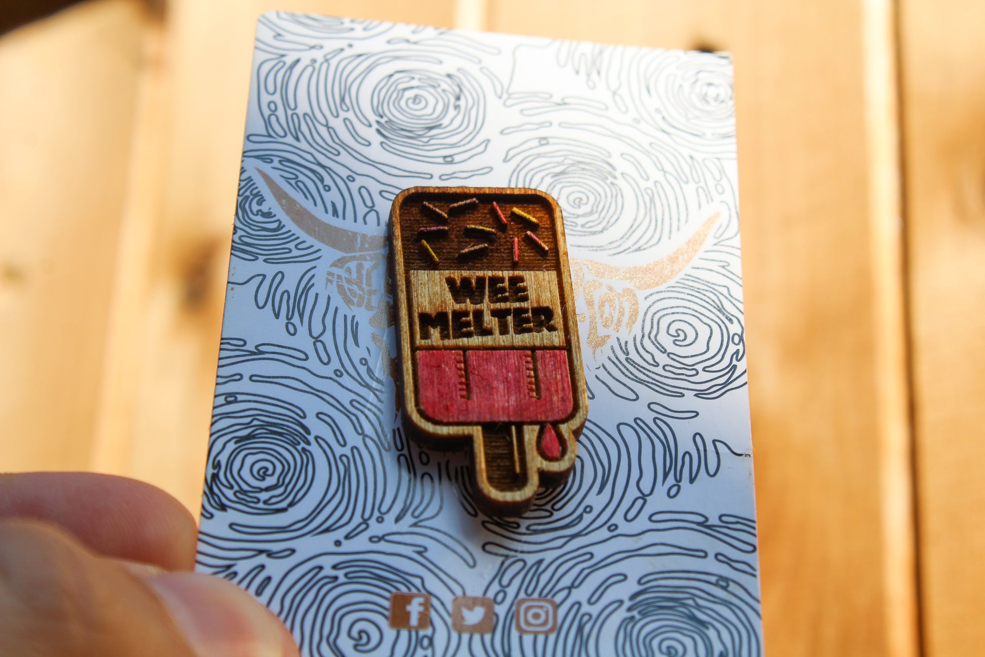 Wee Melter Pin image 2