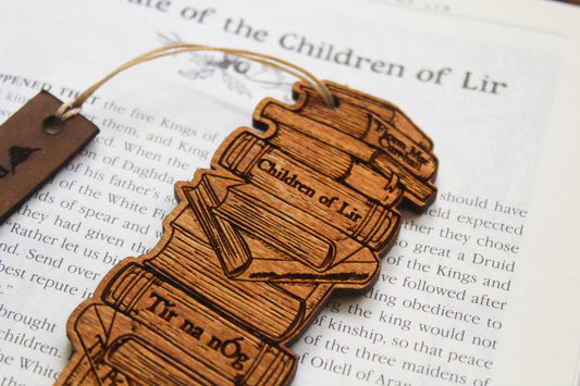 Irish Folklore Book Stack Bookmark image 0