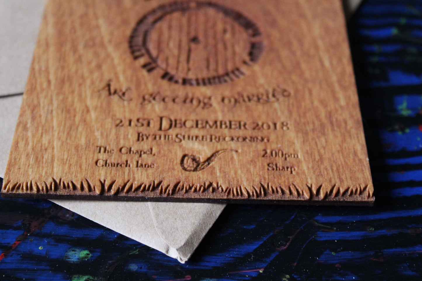 Lord Of The Rings Wedding Invitations (Set of 10) image 2