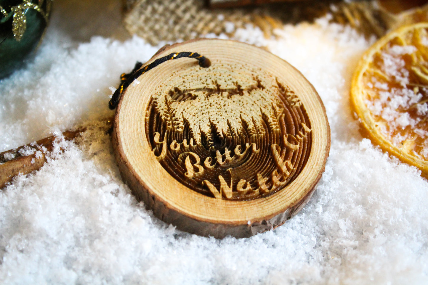 You Better Watch Out Bauble image 1