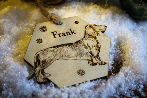 Dachshund Christmas Bauble | The Dribbly Yak Company